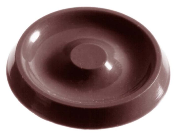 Chocolate World Frame Moulds - CW2086 - Roundel Ø 36mm - 4gm - 36x36x4mm