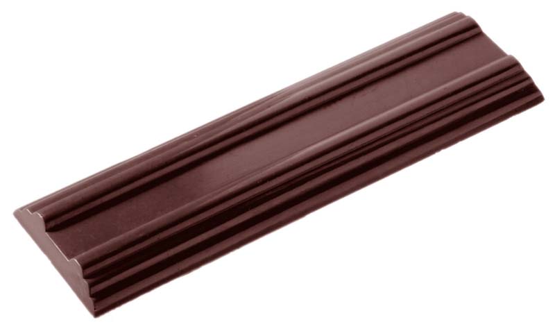 Chocolate World Frame Moulds - CW2088 - Bar Border 46 Gr - 46gm - 156x44x9mm