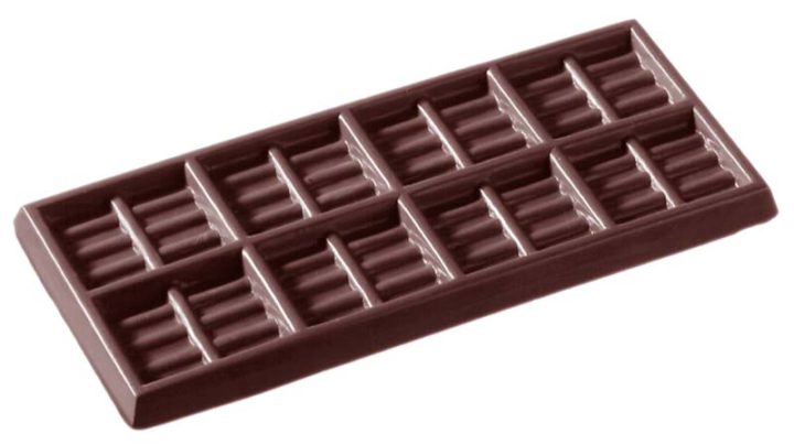 Chocolate World Frame Moulds - CW2106 - Tablet Windows - 49gm - 134x57x8mm