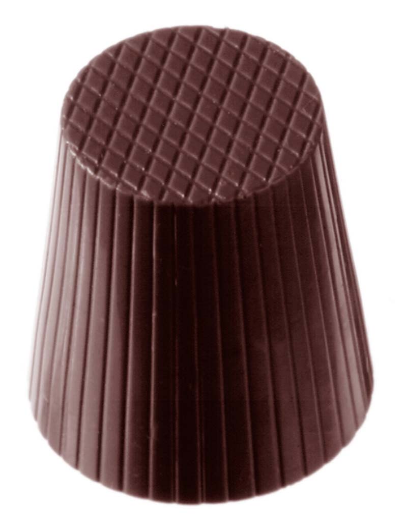 Chocolate World Frame Moulds - CW2113 - Liqueur Cup - 20gm - 29x29x32mm