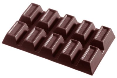 Chocolate World Frame Moulds - CW2123 - Tablet - 53gm - 95x59x11mm