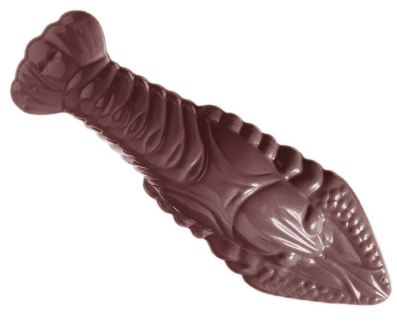 Chocolate World Frame Moulds - CW2128 - Lobster 240mm - 162gm - 236x70x34mm