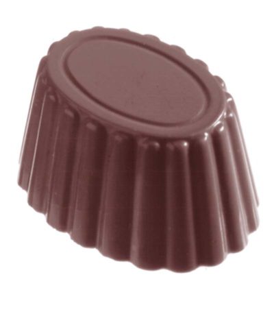 Chocolate World Frame Moulds - CW2131 - Cup Oval - 14gm - 35x26x19mm