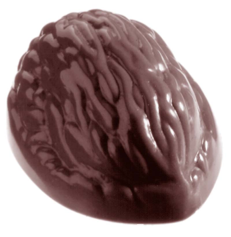 Chocolate World Frame Moulds - CW2133 - Nut - 13gm - 38x29x18mm