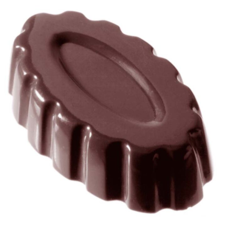 Chocolate World Frame Moulds - CW2149 - Marie José Oval - 19gm - 52x29xN/Amm