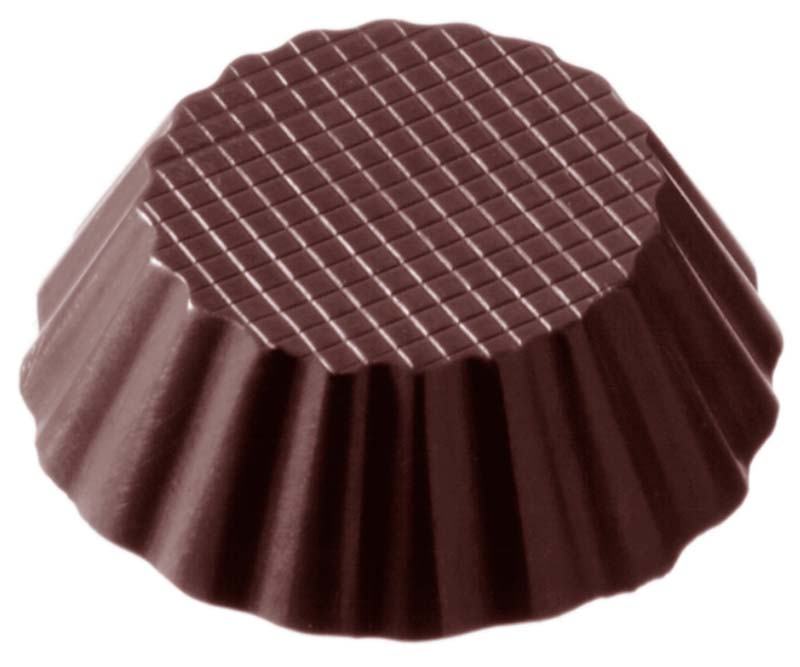Chocolate World Frame Moulds - CW2152 - Mini Cup - 19gm - 44x44x13mm