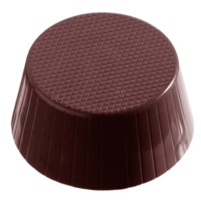 Chocolate World Frame Moulds - CW2155 - Cup Soufflé - 91gm - 67x67x31mm
