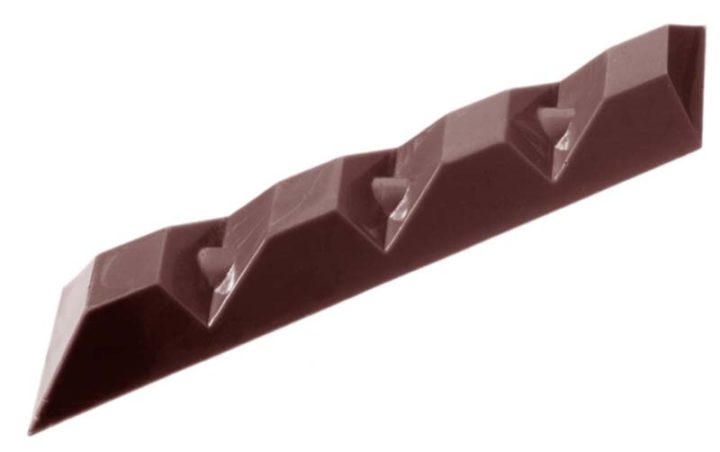 Chocolate World Frame Moulds - CW2178 - Tablet - 23gm - 140x24x11mm