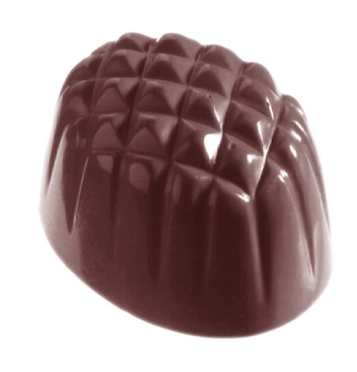 Chocolate World Frame Moulds - CW2181 - Ruby - 14gm - 33x25x21mm