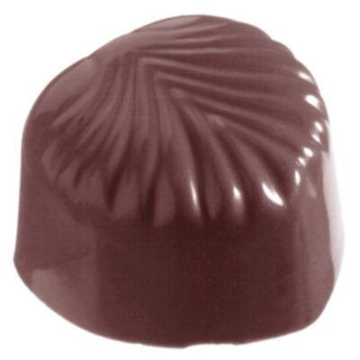 Chocolate World Frame Moulds - CW2183 - Small Leaf - 12gm - 29x28x17mm