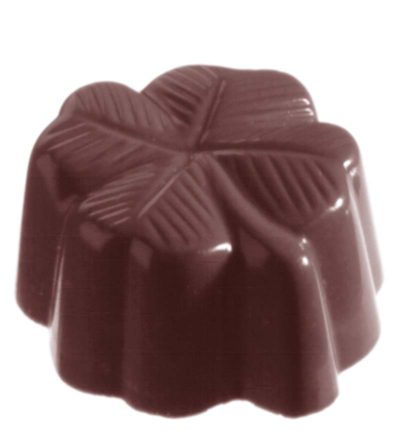 Chocolate World Frame Moulds - CW2191 - Clover - 12gm - 33x30x16mm