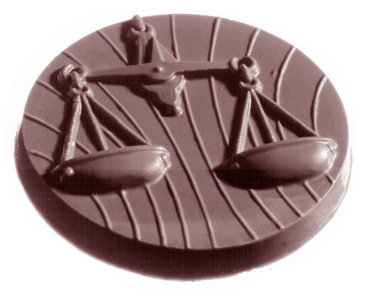 Chocolate World Frame Moulds - CW2214 - Zodiac 12 Fig. - 45gm - 54x54x12mm