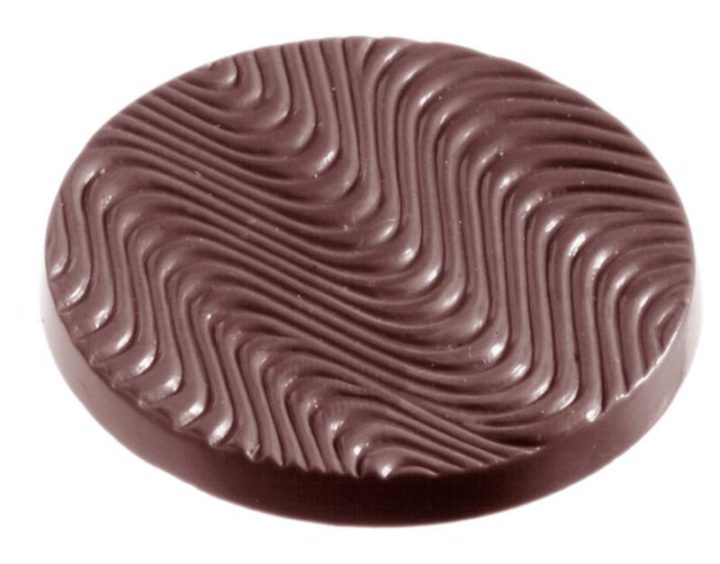 Chocolate World Frame Moulds - CW2220 - Florentine Ø 58mm - 7gm - 58x58x3mm