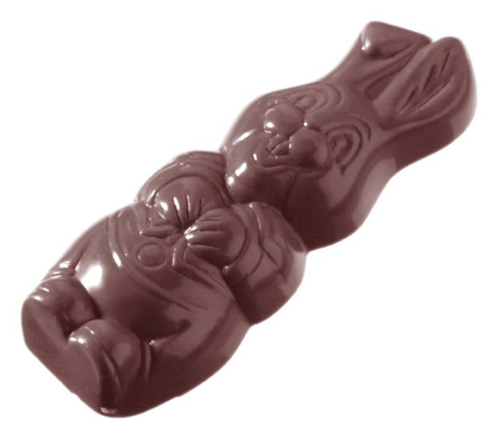 Chocolate World Frame Moulds - CW2226 - Hare Caraque - 11gm - 67x25x10mm