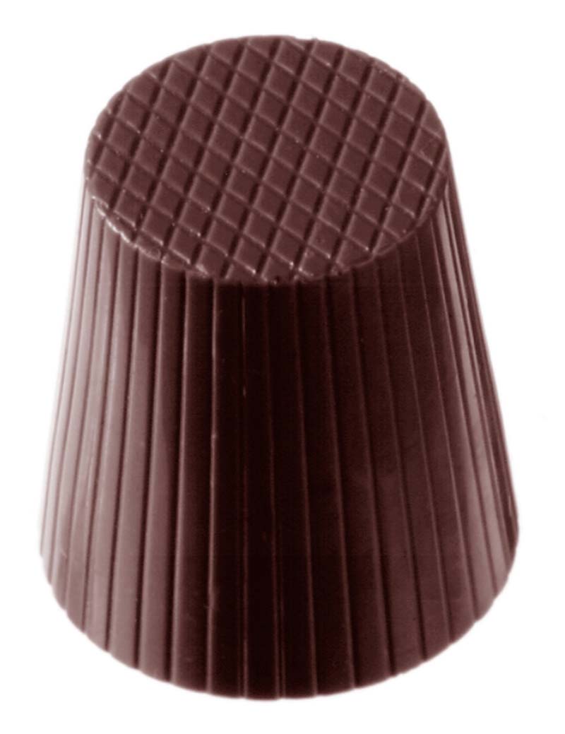 Chocolate World Frame Moulds - CW2228 - Liqueur Cup - 20gm - 29x29x32mm