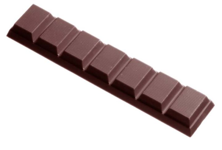 Chocolate World Frame Moulds - CW2229 - Tablet Lined - 52gm - 142x29x12mm