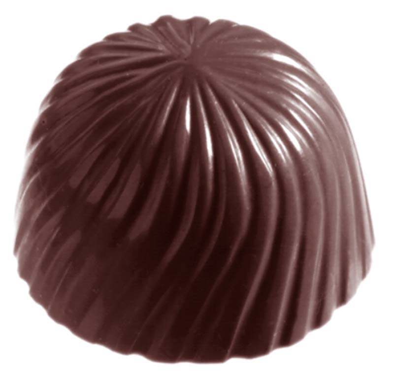 Chocolate World Frame Moulds - CW2230 - Cap - 10gm - 29x29x19mm