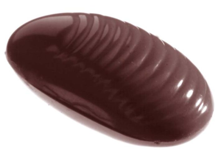 Chocolate World Frame Moulds - CW2238 - Mussel - 6gm - 43x21x9mm