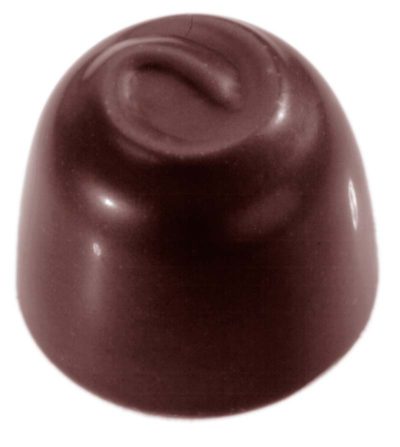 Chocolate World Frame Moulds - CW2263 - Cherry - 12gm - 28x28x22mm