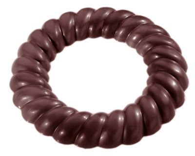 Chocolate World Frame Moulds - CW2279 - Wreath 130mm - 106gm - 133x133x13mm