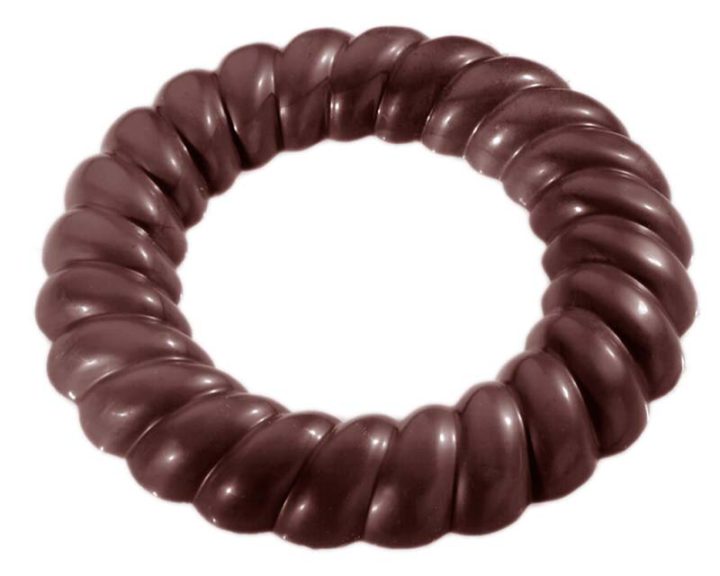 Chocolate World Frame Moulds - CW2279 - Wreath 130mm - 106gm - 133x133x13mm