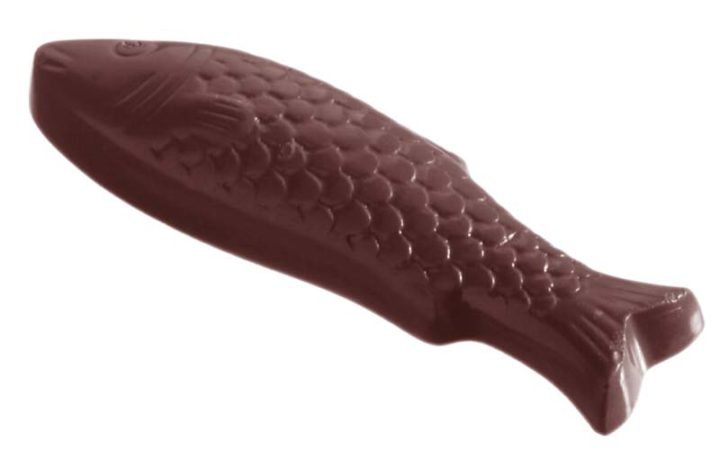 Chocolate World Frame Moulds - CW2288 - Fish - 13gm - 84x25x10mm