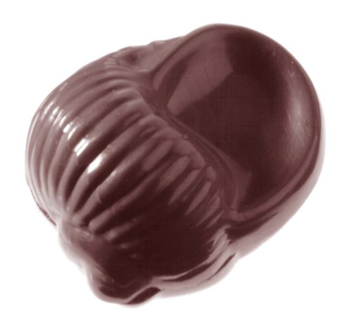 Chocolate World Frame Moulds - CW2294 - Snail House - 8gm - 33x28x15mm