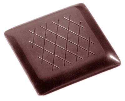 Chocolate World Frame Moulds - CW2303 - Tablet Chanel Ca.4 Gr - 4gm - 35x35x4mm