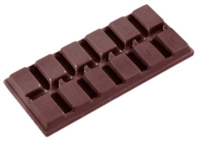 Chocolate World Frame Moulds - CW2308 - Bar - 101gm - 155x70x11mm
