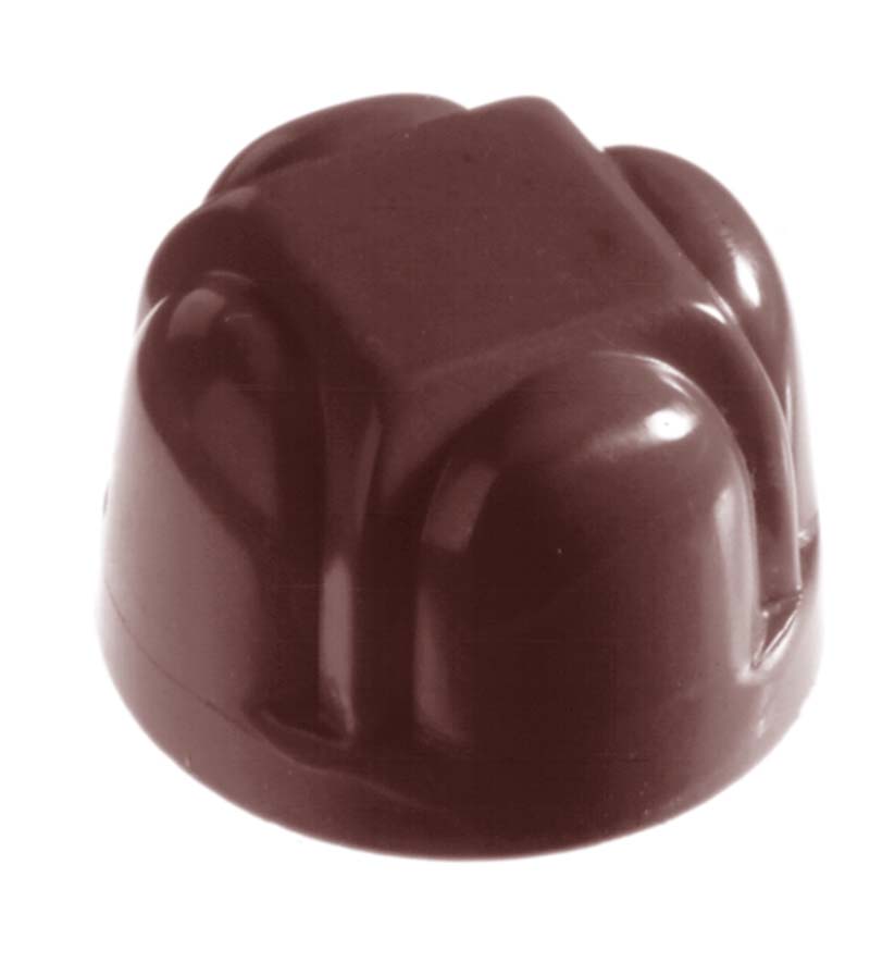 Chocolate World Frame Moulds - CW2314 - Bappie 4X8 - 14gm - 29x29x21mm