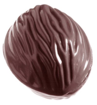 Chocolate World Frame Moulds - CW2328 - Nut Double - 7.5gm - 37x29x14mm