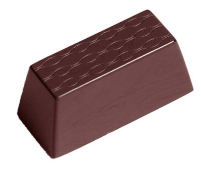 Chocolate World Frame Moulds - CW2358 - Block Phantasy - 17gm - 44x20x20mm