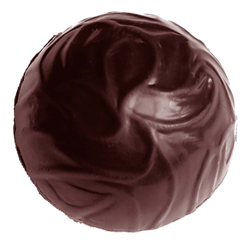 Chocolate World Frame Moulds - CW2361 - Truffle - 6gm - 27x27x13mm