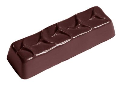 Chocolate World Frame Moulds - CW2363 - Enrobed Bar Medium - 39gm - 84x26x20mm