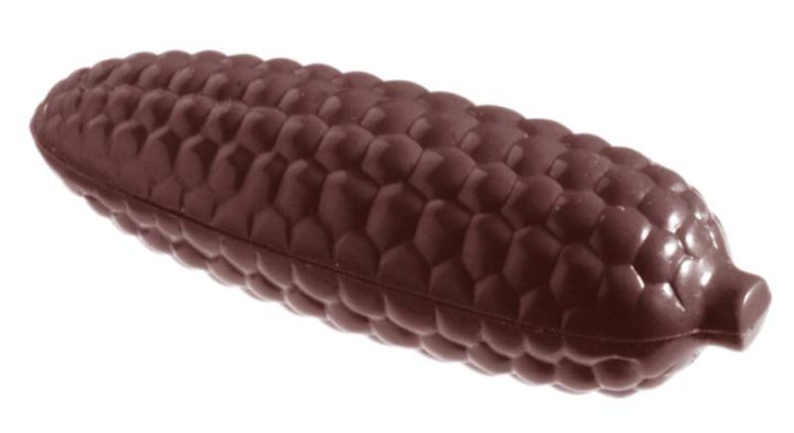 Chocolate World Frame Moulds - CW2381 - Corn - 8gm - 61x21x9mm