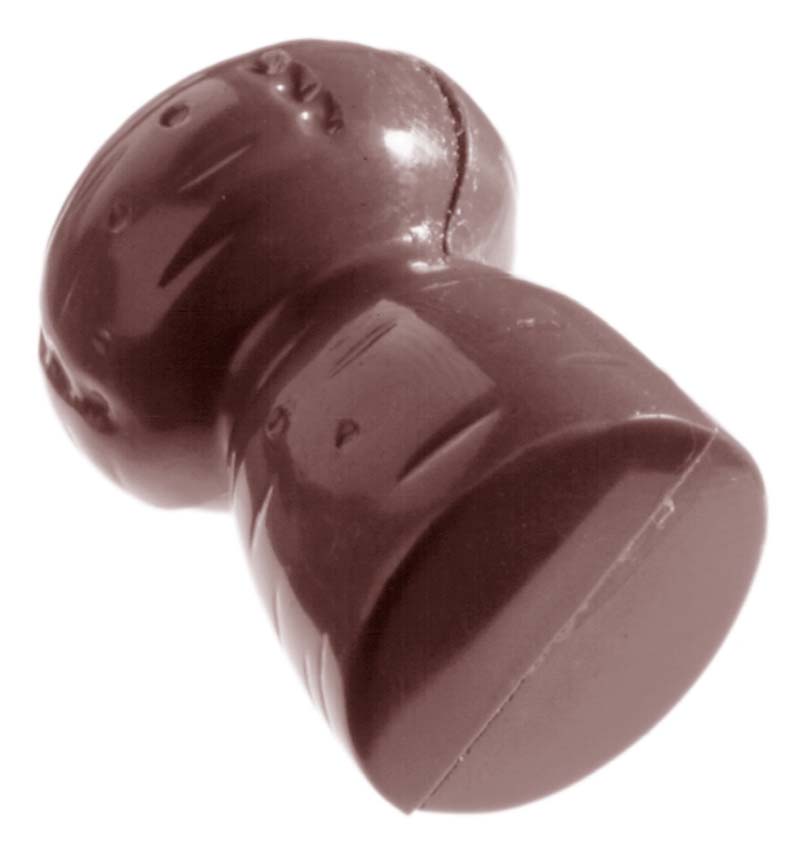 Chocolate World Frame Moulds - CW2386 - Cork - 7gm - 35x24x12mm