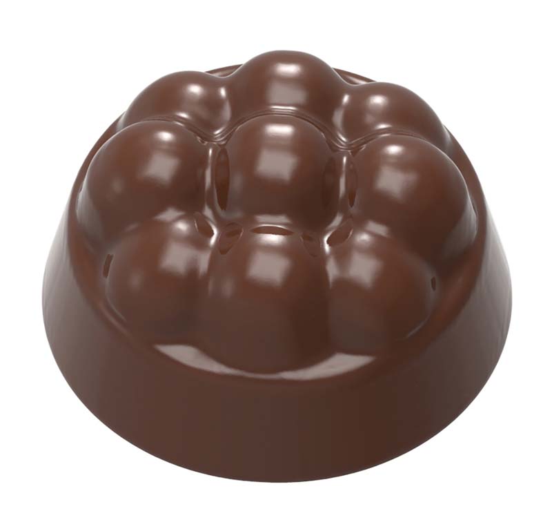 Chocolate World Frame Moulds - CW2392 - 9 Spheres - 7.5gm - 27.5x27.5x15mm