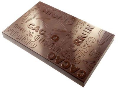 Chocolate World Frame Moulds - CW2393 - Tablet +/- 1 Kg - 1000gm - 250x160x23mm