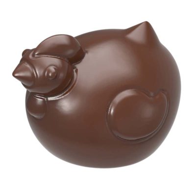 Chocolate World Frame Moulds - CW2394 - Chicken Small - 7gm - 38x27.5x15mm
