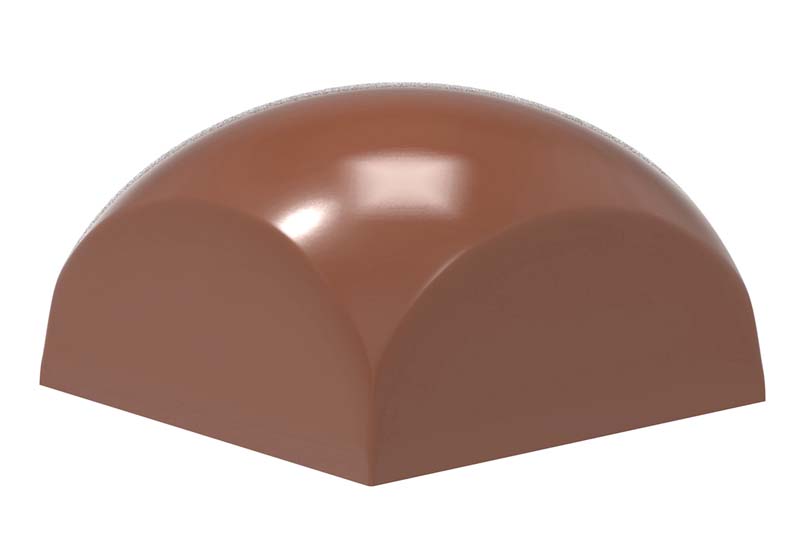 Chocolate World Frame Moulds - CW2435 - Square Sphere - Alexandre Bourdeaux - 9gm - 25.5x25.5x15mm