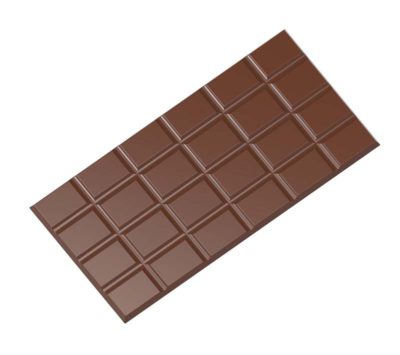 Chocolate World Frame Moulds - CW2436 - Tablet 4X6 Rectangle - 50gm - 156x77x4mm