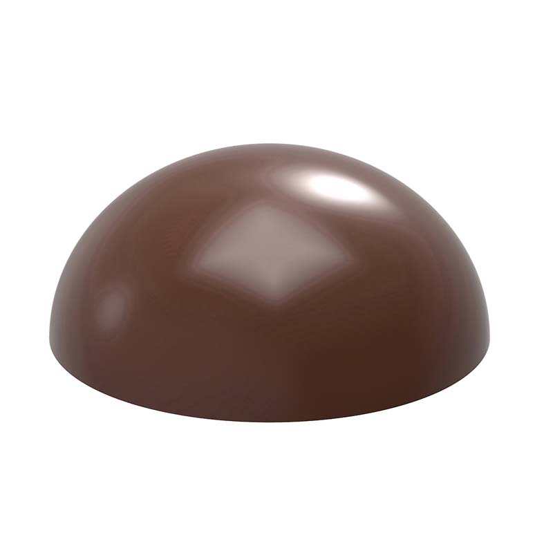 Chocolate World Frame Moulds - CW2458 - Dome 35mm - 12.5gm - 35x35x15.5mm
