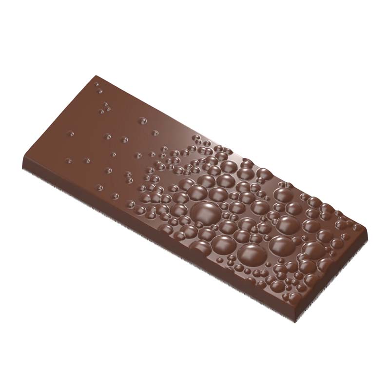 Chocolate World Frame Moulds - CW2461 - Tablet Air - Bubbles - Seb Pettersson - 83.5gm - 150x56.5x11mm