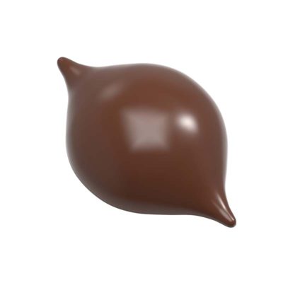 Chocolate World Frame Moulds - CW2465 - Curve Big - Frank Haasnoot - 118gm - 109x71.5x35mm