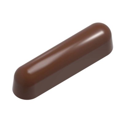 Chocolate World Frame Moulds - CW2469 - Éclair Snack Bar - Carole Bertuccio - 29gm - 78.5x19x20mm