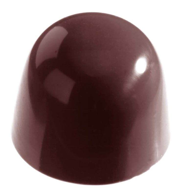 Chocolate World Frame Moulds - CW2471 - Cone Ø 29 X 25mm - 15gm - 29x29x25mm