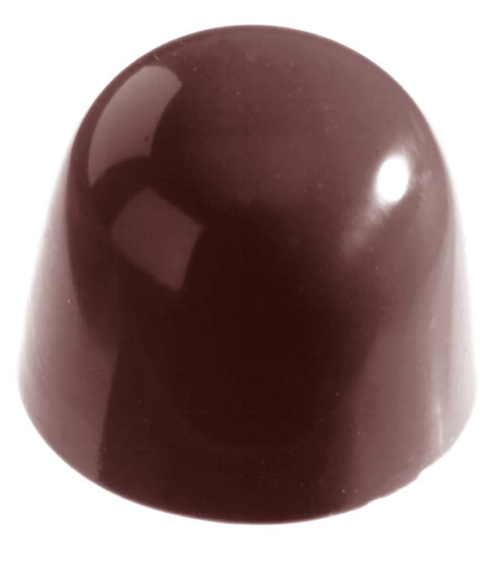 Chocolate World Frame Moulds - CW2472 - Cone Ø 30 X 25mm - 17gm - 30x30.53x25mm