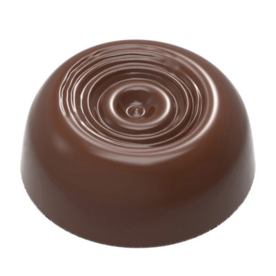 Chocolate World Frame Moulds - CW2480 - Orbit - Dutch Pastry Team - 10gm - 32x32x12.5mm