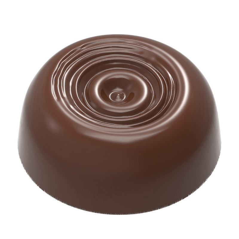Chocolate World Frame Moulds - CW2480 - Orbit - Dutch Pastry Team - 10gm - 32x32x12.5mm