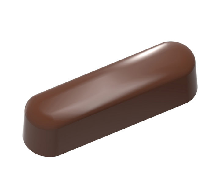 Chocolate World Frame Moulds - CW2481 - Praline Éclair - Martin Diez - 8.5gm - 49x14x12mm